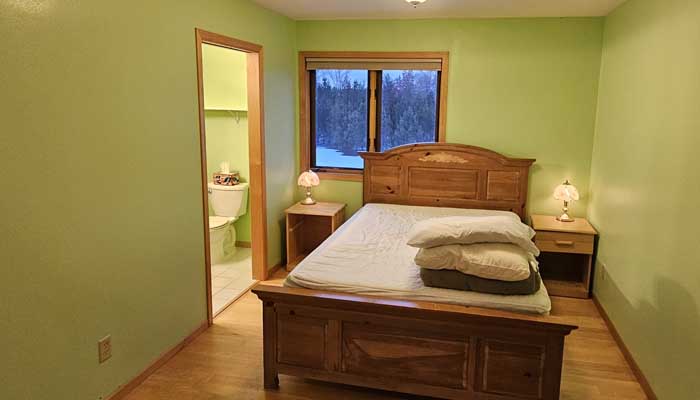Catlerock campground short term rental bedroom